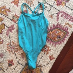 Jolyn swimsuit! Fixed-back. Color:Hawaii